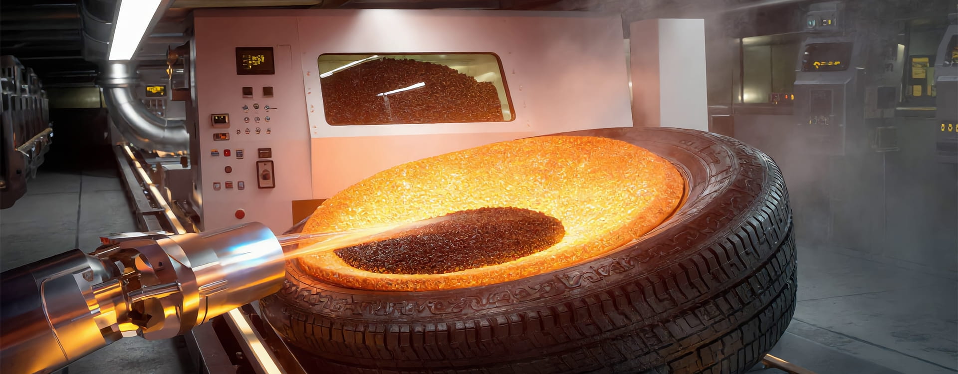 Tire Nitrogen Curing
